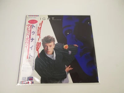 David Bowie Tonight EMI America S14-107 with OBI Japan LP Vinyl - Image 1 of 4