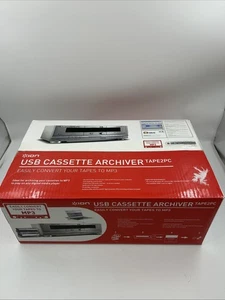 ION TAPE2PC USB Cassette Archiver Tape to MP3 Audio Transfer - Picture 1 of 16