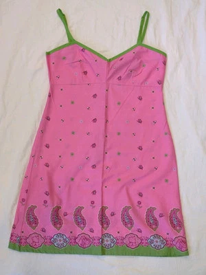 Vestido Vintage Años 90 Y2K Disney Ilimitado Paisley Winnie Pooh Talla M Jerry Leigh Foto 1 de 4
