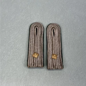 Vintage WWII German Uniform Mountain or Grenadier Officer Shoulder Boards - Bild 1 von 6