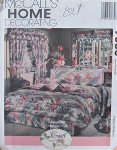 McCalls Decoración del Hogar 7030 Ropa de Cama Edredón Almohadas Falda Cortinas Cenefa Patrón - Imagen 1 de 2