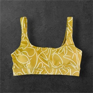 Billabong A/Div Summit Bra Tank Sports Bra Medium Sweet Moss Swim Activewear - Picture 1 of 8