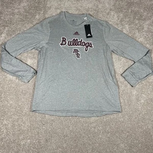 Adidas Mens M Gray Mississippi State Basketball Aeroready Creator T-Shirt NWT - Picture 1 of 6