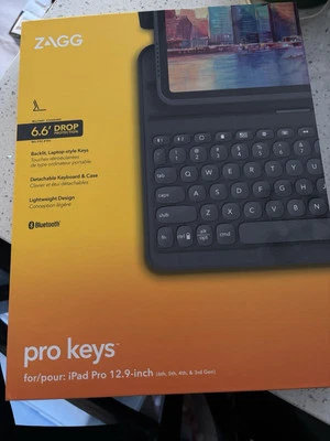 New iPad Pro 12.9” Keyboard in Black (Generation 6, 5, 4, 3) - Image 1 of 2