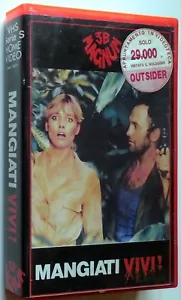VHS VIDEOCASSETTA 3B MAGNUM MANGIATI VIVI UMBERTO LENZI PRIMA EDIZIONE 1986 - Picture 1 of 2