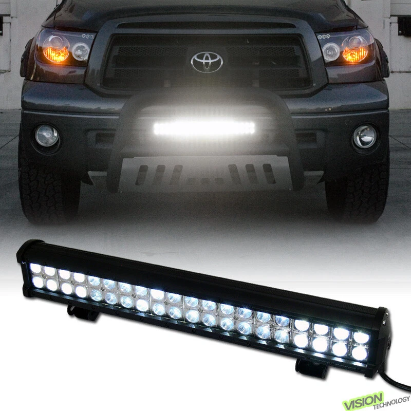 Barra de luz de trabalho LED CREE 120W ponto inundação lâmpada de neblina off-road para SUV van caminhão V16 - Imagem 1 de 2