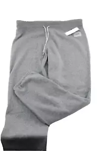 CALVIN KLEIN Size XL Gray with Logo Drawstring Women's Sweat Pants RETAIL $59 - Picture 1 of 6