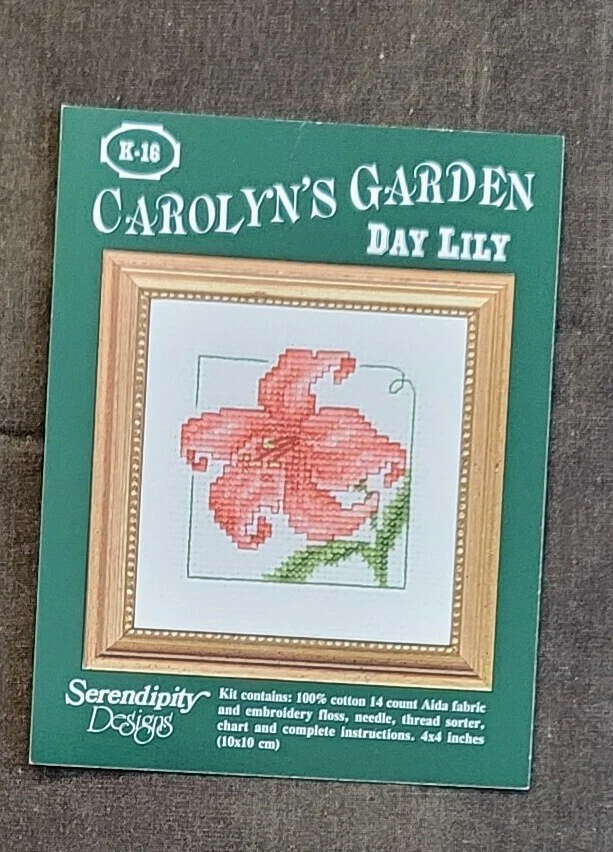Serendipity Designs - Day Lily - Cross Stitch - Image 1 of 1