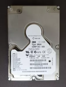 IBM 18.2GB 10000RPM Ultra SCSI 80-Pin 8MB 3.5-inch Hard Drive (09L1509) - As Is - Picture 1 of 4