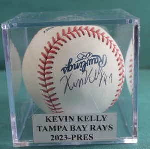 KEVIN KELLY (2023-PRES) TAMPA BAY RAYS SIGNED BASEBALL(Signed in Person) - Picture 1 of 2