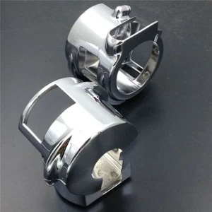 Cubierta de carcasa de interruptor cromada para Honda VTX1800 modelo C/R/S/F/N 2002-2008 - Imagen 1 de 6