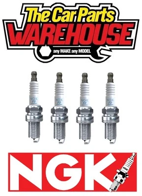 FOUR ( x4 ) GENUINE NGK SPARK PLUGS NGK 5118  / PLZKAR6A-11  XX FREE POSTAGE XX - Image 1 of 2