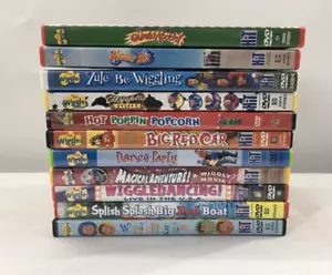 Vintage 2000s THE WIGGLES Assorted Children's Music 11 DVD Lot (2000s, Hit) - Picture 1 of 17