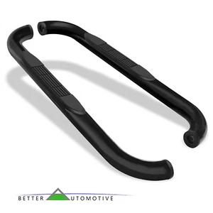 3" Side Step Rails for 1998-2011 Ford Ranger Regular Cab Nerf Bars Running Board - Picture 1 of 6