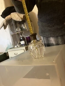 Brass And  Enamel And Glass Scent Bottle - Picture 1 of 9