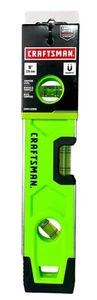 CRAFTSMAN Torpedo Level, Magnetic, 9 inch CMHT43191G New Fast Ship - Picture 1 of 8