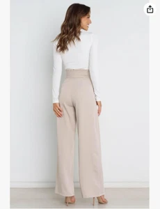 New with Tags - Petal & Pup Women's Kieran Pants - Size 6 Beige - Picture 1 of 5