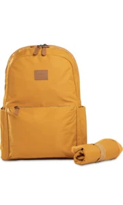 Zaino per Pannolini - Borsa per Pannolini per Bambini Impermeabile con Tasche, Oro Inca - Foto 1 di 9