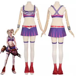 Lollipop Chainsaw Juliet Vest Skirts Cosplay Costumes Halloween Carnival Suits - Picture 1 of 12