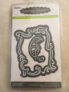 Darice Embossing Essentials Dies Cut Rectangle Frame 2014-05 New - Picture 1 of 1