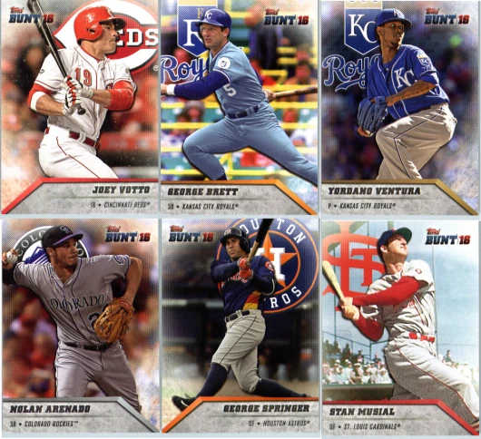 2016 Topps Bunt Baseball (Physical) - Base Set Cards - Pick From Card #'s 1-200 - Image 1 of 1
