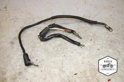 Yamaha XS650 1980 cables de batería negativos y positivos cables W1-2843.zi Foto 1 de 4