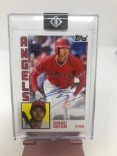 2018 TOPPS TRANSCENDENT SHOHEI OHTANI ANGELS SO-1984 ROOKIE CARD AUTO 1/1