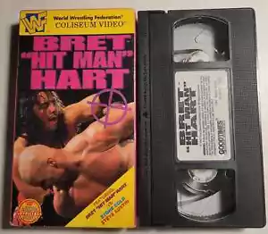 WWF Bret "Hit Man" Hart Coliseum Video Wrestling VHS 1997 - Picture 1 of 4