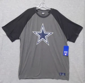 Dallas Cowboys NFL Team Apparel T-Shirt von Ultra Game Gr. XXL grau schwarz - Bild 1 von 11