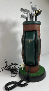 Golf Club Bag Phone 16” Tall Telephone Works - Picture 1 of 8