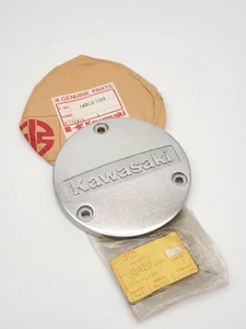 NEW KAWASAKI 78-81 KLR250 KL250 ENGINE GENERATOR SIDE COVER NOS 14025-1108 - Picture 1 of 4