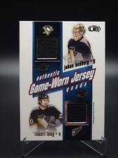 Hedberg/Lang/Petersen/Beech 2003 Pacific Heads Up Authentic Game Worn Jerseys