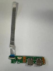 Genuine ASUS K712E-WH34 Laptop USB Board w/Cable 69N17GD10A00-01 60NB0L60-I01000 - Picture 1 of 10