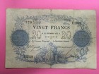 FRANCE 20 FRANCS CHAZAL 24-12-1872 ETAT TB + RARE