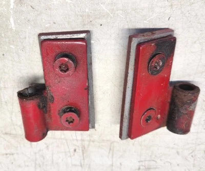 Jeep TJ Wrangler 1997-2006 rojo llama bisagras de puerta inferior ENVÍO GRATUITO Foto 1 de 4