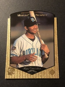 1998 SP Top Prospects President's Edition /10 Alex Gonzalez #60 - Picture 1 of 2