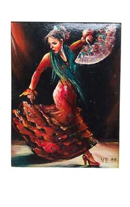 "e varges" barcelona 09 oil painting on canvas hand painted original. - Picture 1 of 4