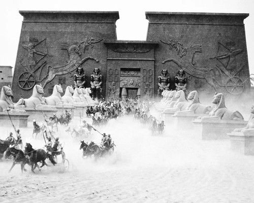 The Ten Commandments The Gates of Rameses Egypt 8X10 Photo film movie ...