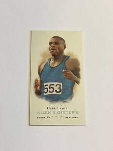 2006 Topps Allen & Ginter Baseball Mini Parallel - Carl Lewis - Track & Field