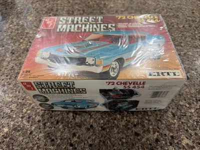 AMT STREET MACHINES 1972 CHEVELLE FACTORY SEALED INSIDE KIT!! CIRCA 1982! VMCP! - Image 1 of 4