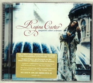 Regina Carter - Paganini: After A Dream - (CD, Album, Enhanced) (Very Good Plus  - Picture 1 of 3