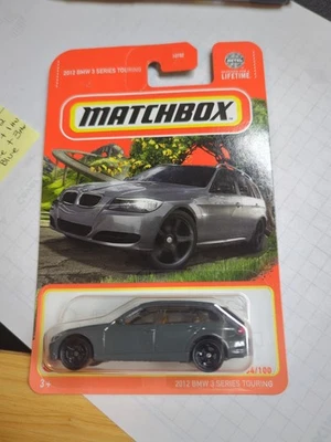 Matchbox 2012 BMW 3 Series Touring 34/100 New 1:64 Gray - Image 1 of 2