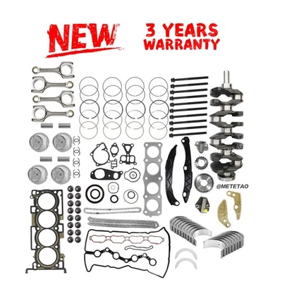 G4KJ 2.4L Engine Rebuild Kits For Hyundai Sonata Tucson Kia Optima Sportage 2.4L - Image 1 of 4