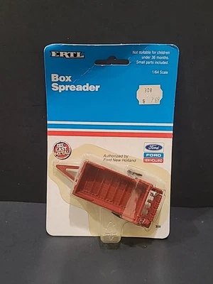 Ertl Holland Diecast Box Spreader 1/64 ,New In Package  - Image 1 of 3