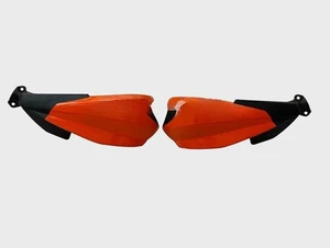 Hand Guard Kit Orange Best Fit For KTM Duke 390 2017 To 2019 Model - Picture 1 of 6