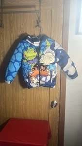 Nickelodeon Puffer Jacket For Kids Size 6 Unisex Used In Good Condition - Picture 1 of 14