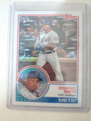 2018 Topps - Silver Pack 1983 Topps Design Chrome Series 1 Dominic Smith #36... - Image 1 of 2