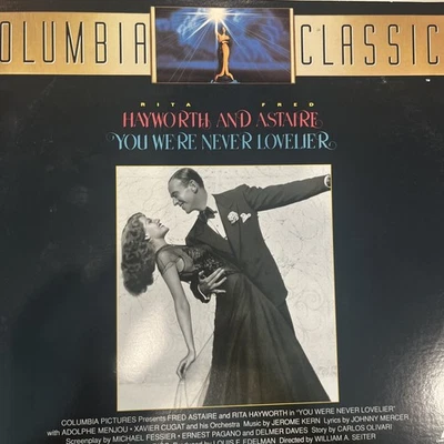 You Were Never Lovelier Laserdisc Rita Hayworth Fred Astaire Columbia Classics - Image 1 of 2