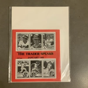 1983 January The Trader Speaks Baseball Card Collector’s Magazine #100 - Picture 1 of 2