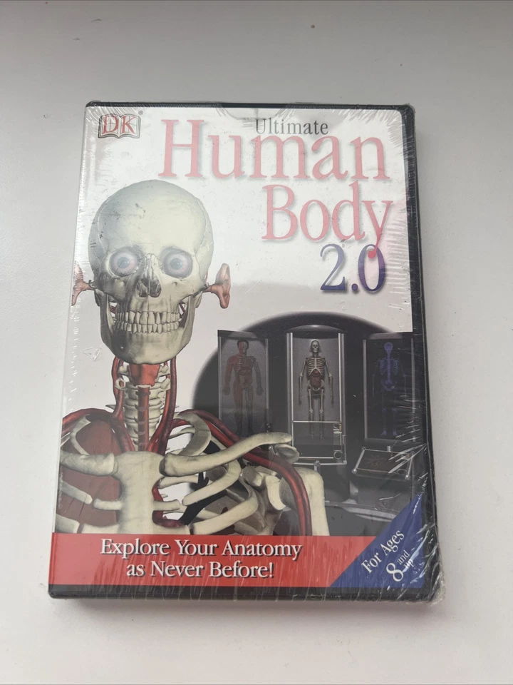 The Ultimate Human Body 2.0 by DK Multimedia for Windows CD-ROM Vintage 1996 - Image 1 of 4